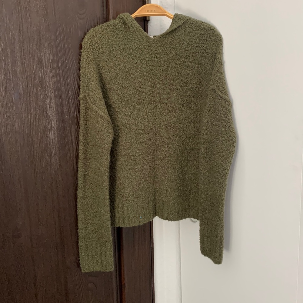 Olive Knit Sweater